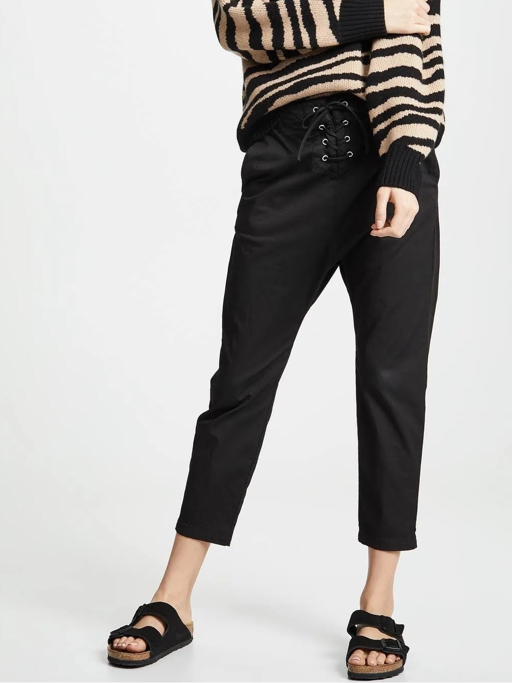 Nili Lotan Avery Lace Up Pants